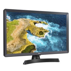 LGE LG 24TQ510S Monitor TV 24 smart webOS 22 Wi-Fi NOVITÀ 2022 Nero