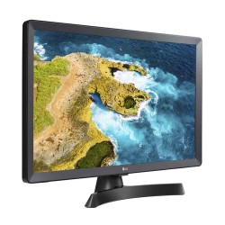 LGE LG 24TQ510S Monitor TV 24 smart webOS 22 Wi-Fi NOVITÀ 2022 Nero