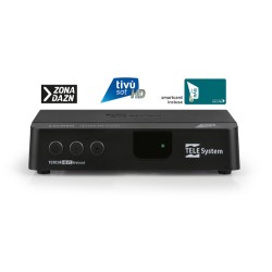 TSYS TELE System Decoder TV Sat TS9018HEVC tivùsat con smart card