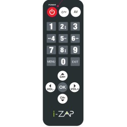 ZAP i-ZAP T385 set-top box TV Terrestre HD Nero