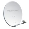 Metronic Metronic 498250 Kit Parabola antenna per satellite 10,7 - 12,75 GHz Bianco