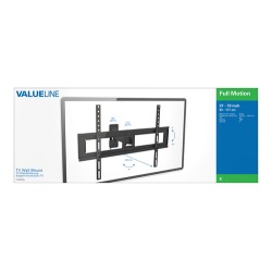 NEDIS Valueline VLMFM2L Supporto TV a parete 177,8 cm (70) Nero