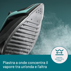 IMET Imetec 9028 Onda P1 Ferro da Stiro Generatore di Vapore 2400 W Colpo Vapore 300 g Serbatoio 2