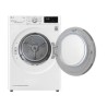 LGE LG RH80V9AVHN Asciugatrice 8 Kg a condensazione con pompa di calore Libera installazione Classe A+++ Bianco