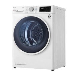 LGE LG RH80V9AVHN Asciugatrice 8 Kg a condensazione con pompa di calore Libera installazione Classe A+++ Bianco