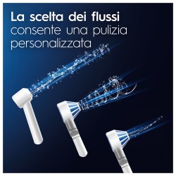 Oral-B Oral-B Idropulsore Health Center Avanzato con 2 Beccucci Oxyjet 2 Beccucci Con Getto D’acqua 1 Idropulsore