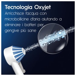 Oral-B Oral-B Idropulsore Health Center Avanzato con 2 Beccucci Oxyjet 2 Beccucci Con Getto D’acqua 1 Idropulsore