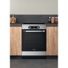 HOTP Hotpoint Ariston HS68IQ8CHX/E Cucina Elettrica Piano Cottura a induzione 4 Zone di cottura Forno elettrico 60 Cm Classe A