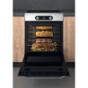 HOTP Hotpoint Ariston HS68IQ8CHX/E Cucina Elettrica Piano Cottura a induzione 4 Zone di cottura Forno elettrico 60 Cm Classe A