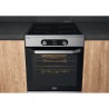 HOTP Hotpoint Ariston HS68IQ8CHX/E Cucina Elettrica Piano Cottura a induzione 4 Zone di cottura Forno elettrico 60 Cm Classe A