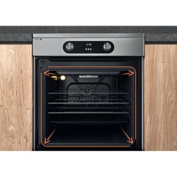 HOTP Hotpoint Ariston HS68IQ8CHX/E Cucina Elettrica Piano Cottura a induzione 4 Zone di cottura Forno elettrico 60 Cm Classe A