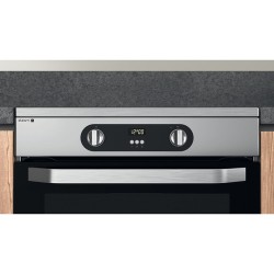 HOTP Hotpoint Ariston HS68IQ8CHX/E Cucina Elettrica Piano Cottura a induzione 4 Zone di cottura Forno elettrico 60 Cm Classe A