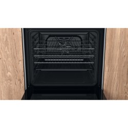 HOTP Hotpoint Ariston HS68IQ8CHX/E Cucina Elettrica Piano Cottura a induzione 4 Zone di cottura Forno elettrico 60 Cm Classe A