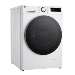 LG LG D4R5010TSWS Lavasciuga 10/6kg AI DD Serie R5 Classe D 1400 Giri TurboWash 360 Vapore Eco Hybrid Bianca