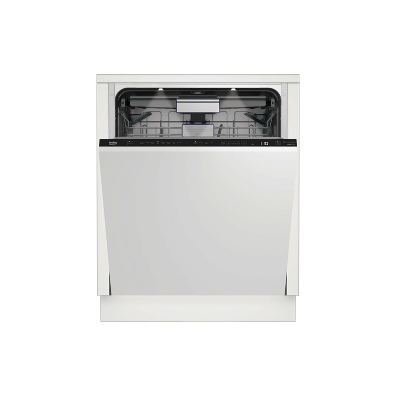 BEKO Beko bPRO 500 Lavastoviglie a scomparsa totale 60 cm, Classe A, 42dBA, 15 coperti, 8 programmi, tecnologia CornerIntense®, 