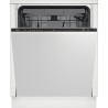 BEKO Beko b300 Lavastoviglie a scomparsa totale 60 cm, Classe D, 45dBA, 15 coperti, 6 programmi