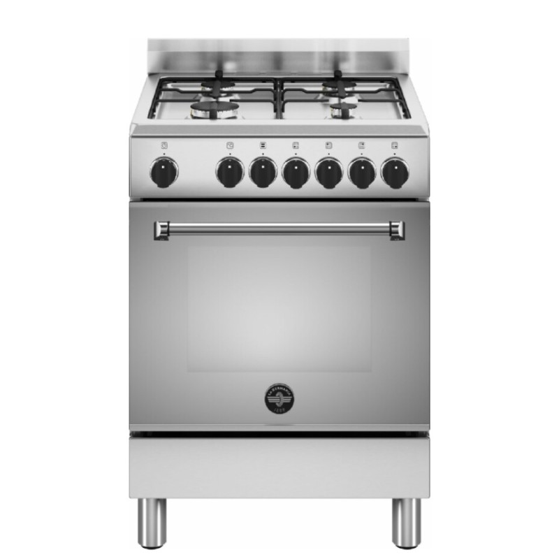  Bertazzoni La Germania Americana AMN664EXV/24 Cucina a Gas Piano cottura 4 Fuochi Forno elettrico