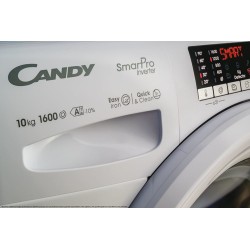 Candy CO 4104TWM/1-S Lavatrice 10 kg Centrifuga 1400 Giri Inverter Vapore Wi-Fi Classe A-10% Bianco