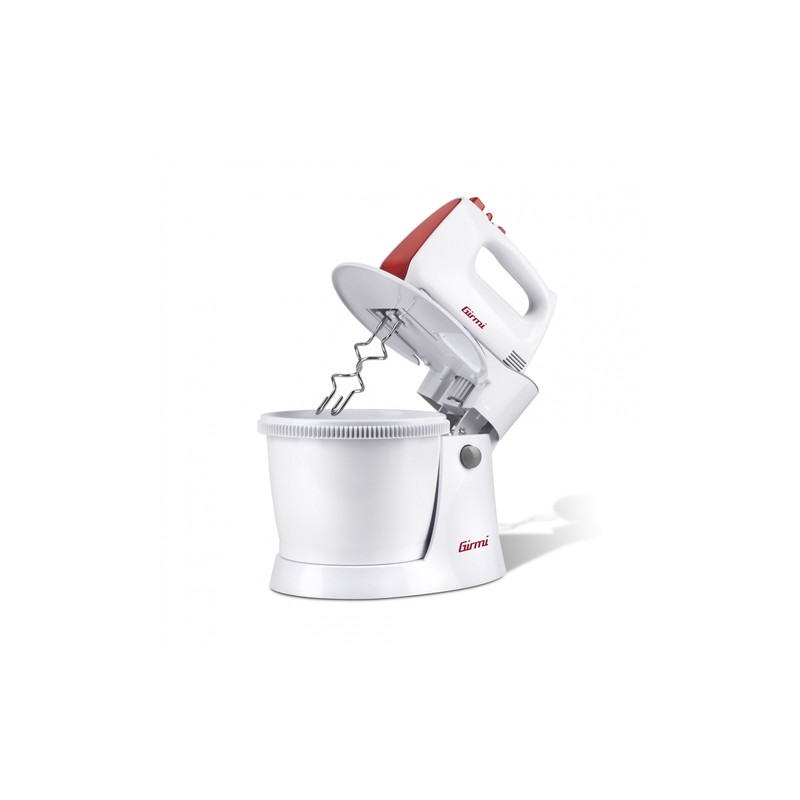 Girmi Girmi SB82 Sbattitore con base 400 W Rosso, Bianco