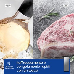 Samsung RB53DG706CS9 Frigorifero Combinato 538 L No Frost Classe C Inox