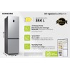 Samsung RB34C672DSA Frigorifero Combinato EcoFlex 344 L No Frost Inverter Classe D Inox