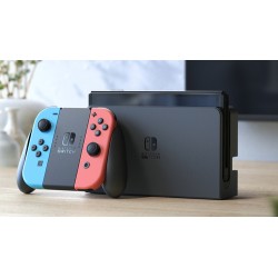 NINTENDO SWITCH CONSOLE OLED NERO JOY CON ROSSO/BLU IT