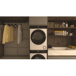 Haier HD90-A3939E asciugatrice Libera installazione Caricamento frontale 9 kg A+++ Bianco