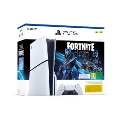 SONY PS5 CONSOLE 825GB BIANCA LETTORE + VOUCHER FORTNITE COBALT IT