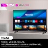 Hisense 32A4N Smart TV 32' Display LED HD Ready Sistema Vidaa Classe F - 30125