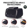 Ariete 4635 Air Fryer Grill Friggitrice ad aria e Griglia 1700 W Capacità 8L Nero