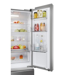 Haier HFR3718ENMM FD 70 Frigorifero French Door No Frost 402 L Classe E Inox