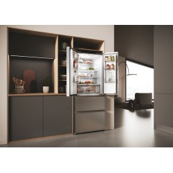 Haier HFR3718ENMM FD 70 Frigorifero French Door No Frost 402 L Classe E Inox