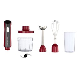 Russell Hobbs Russell Hobbs 27140-56 frullatore 1 L Frullatore portatile 500 W Nero, Rosso, Trasparente