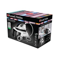 Russell Hobbs 24420-56 Ferro da stiro a caldaia 1,3 L Acciaio inossidabile Bianco 2400 W (615363)