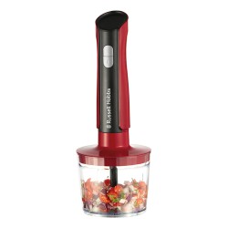 Russell Hobbs 27140-56 Frullatore 1 L Frullatore portatile 500 W Nero Rosso Trasparente