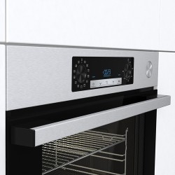 Hisense BSA66226AX Forno da Incasso Multifunzione Vapore 77 L 3500 W Classe A Nero Grigio Inox